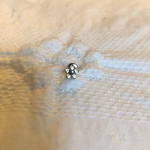 Anatometal cz flower press fit imp grade titanium